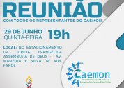 Reunião com representantes do CAEMON será dia 29 de junho