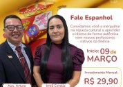 Estão abertas as matrículas para o curso de espanhol da AD São Jorge