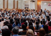 Assembleia de Deus no Farol celebra 42 anos do grupo Vozes Infantis
