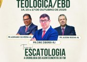 5ª Conferência Teológica/EBD da FATEAL abordará a escatologia em outubro