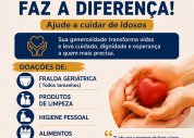 Participe da campanha solidária e ajude os idosos do LEAL