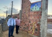 Rev. José Orisvaldo Nunes de Lima visita obra em São Luís do Quitunde