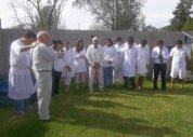 Batismo e consagração de obreiros movimentam igreja em Laborde