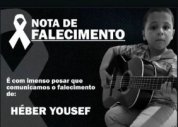 NOTA DE PESAR PELO FALECIMENTO DE HÉBER YOUSEF LIMA DA SILVA