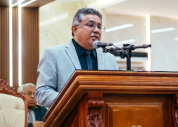 Pr. Paulo Souza ministrou a doutrina desta terça-feira (30) na igreja sede