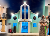 Pastor-presidente participa de culto em ação de graças pela revitalização de templo em Riacho, na Bahia