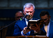 Pr. José Wellington Costa Júnior ministra na abertura da Convenção Estadual 2026