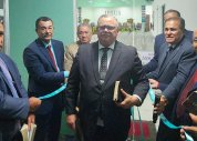Pastor-presidente participa de inaugurações em Barra de São Miguel