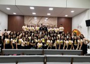 Salvação e batismo marcam festividade de jovens e adolescentes na AD Santos Dumont 1