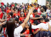 Salvação de almas marca a festividade do departamento infantil e do grupo de gestos na Sub da AD Piabas