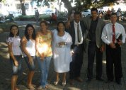 Membro da AD evangeliza em viagem a SP e SC e 49 aceitam a Cristo