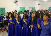 Congresso de jovens em AD Paulo Jacinto é marcado com salvação e batismos