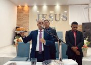 Pr. Jadson Esdras ministra na Santa Ceia de junho em Riacho da Jacobina