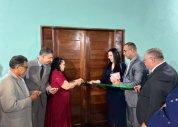 Pastor-presidente inaugura casa pastoral no campo eclesiástico de Palmeirinha