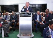 Pr. José Orisvaldo Nunes ministra na posse do pastor Valdomiro Pereira em Salvador