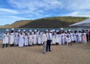 Pr. Israel Santos batiza 48 novos membros da Assembleia de Deus em Traipu