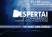 Congresso Despertai movimenta AD Marquês de Pombal