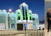 Rev. José Orisvaldo Nunes participa da inauguração do templo sede em Jarbas Oiticica