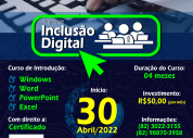 CAEMON anuncia nova turma do Projeto de Inclusão Digital