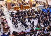 Banda Louvores de Sião celebra 71 anos em culto em ação de graças
