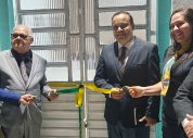 Pastor-presidente participa de inauguração em Santana do Mundaú