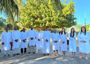 Nove pessoas descem às águas em batismo da Assembleia de Deus em Pariconha