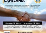 Núcleo da FATEAL no Jacintinho abre inscrições para o Curso de Capelania