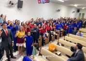 Assembleia de Deus em Piabas celebra 1 ano do seu Ministério de Libras