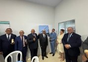 Pastor-presidente participa da inauguração do novo anexo no distrito Piau
