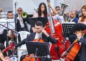 AD Tabuleiro celebra 15 anos da Orquestra Filarmônica Vencendo com Deus