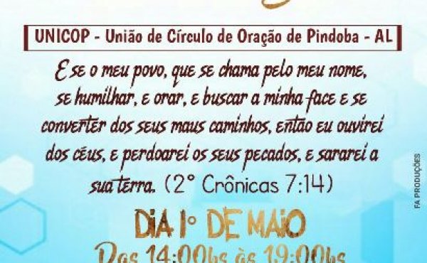 ORAÇÃO DO DIA - 21 DE MAIO 