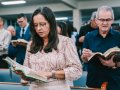 Culto de doutrina tem mensagem sobre a ascensão de Jesus aos céus