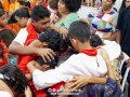Salvação de almas marca a festividade do departamento infantil e do grupo de gestos na Sub da AD Piabas