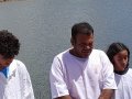 Pastor Moisés Feliciano batiza nove membros da AD Jacaré dos Homens