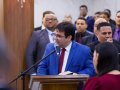 Rev. José Orisvaldo Nunes de Lima ministra sobre a promessa do Espírito Santo