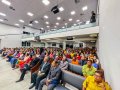 Pr. Alberto Olímpio ministra no culto de doutrina na igreja sede