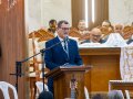 Pr. Genival Bento ministra na Santa Ceia de junho na igreja sede