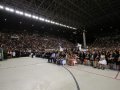 Milhares de evangélicos lotam o Ginásio do Sesi para assistir ao encerramento da Convenção Estadual