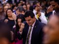 Pr. Laércio Rodrigues ministra na Santa Ceia de outubro na igreja sede