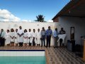 Pr. Gessélio Almeida batiza 27 novos membros da AD em Igreja Nova