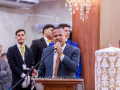 Pr. Edi Vinagre ministra na Santa Ceia de agosto na igreja sede