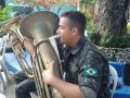 A Banda de Música do Exército se apresenta no Leal