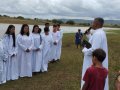 Pr. Adriano Carneiro batiza nove pessoas no distrito Lagoa Grande
