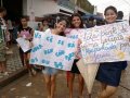 Jovens fazem evangelismo de rua em São Luiz do Quitunde