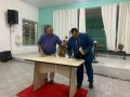 Pastor-presidente entrega cestas básicas a famílias afetadas pela crise
