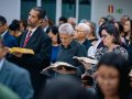 Culto de doutrina reúne centenas de evangélicos na igreja sede