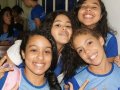 Estudantes do Coparb participam de culto sobre a Páscoa