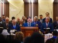 Pr. Edmagno Nunes ministra na Santa Ceia de outubro na igreja sede
