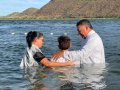 Pr. Israel Santos batiza 48 novos membros da Assembleia de Deus em Traipu