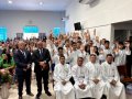 Assembleia de Deus em Maceió celebra o batismo de 170 novos membros